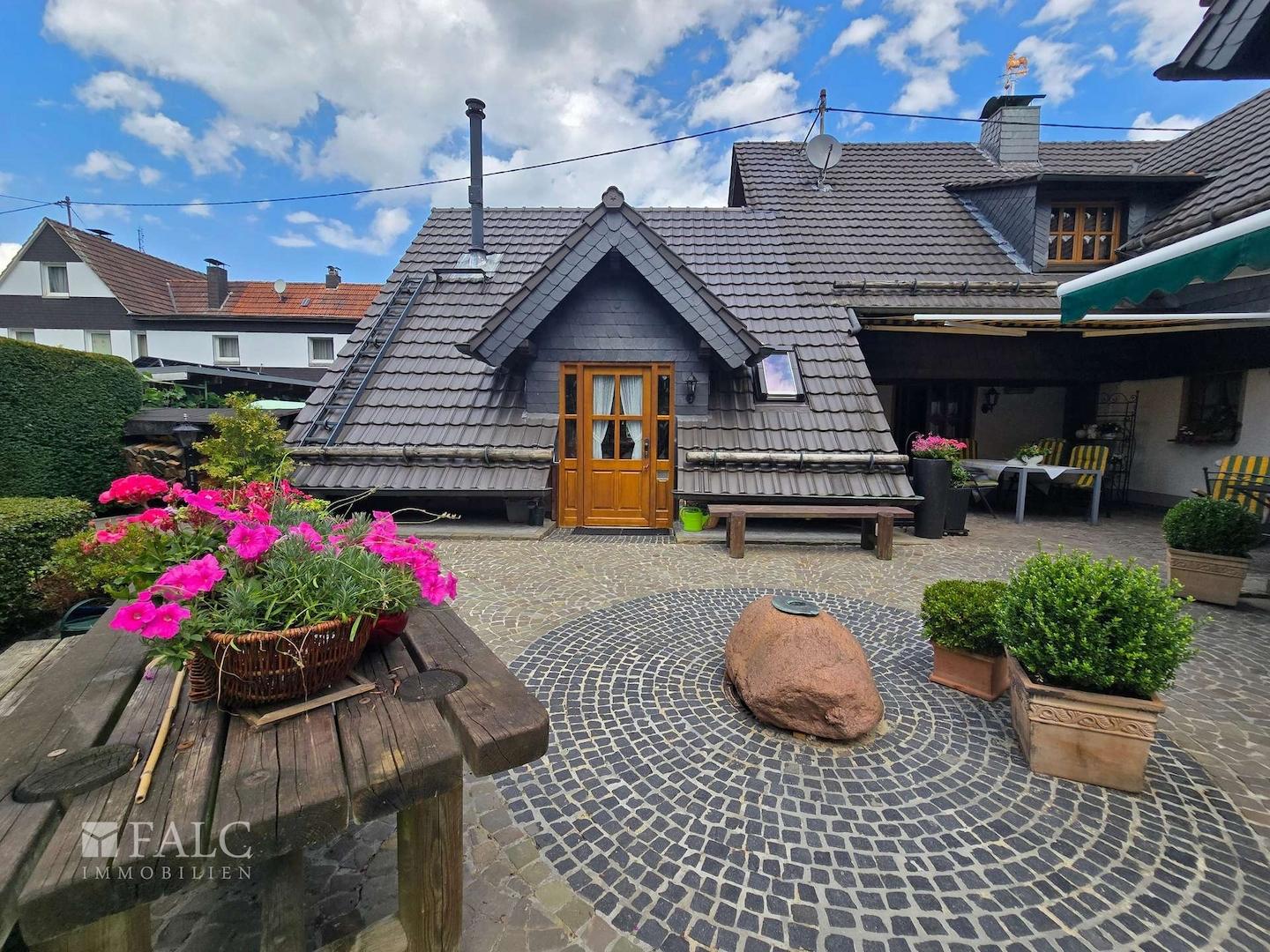 Terrassenansicht Gästehaus