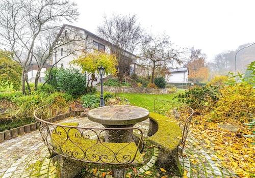 Sitzplatz am Teich