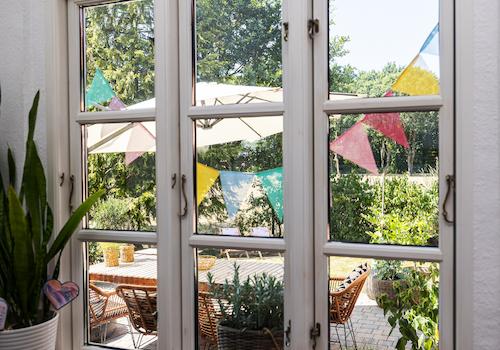 Ausblick Garten