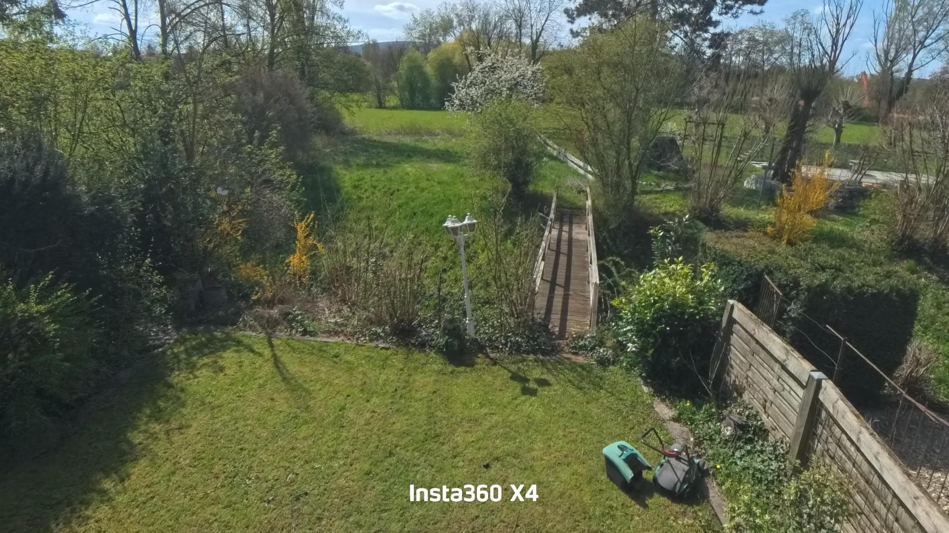 Blick aus Wohnzimmer