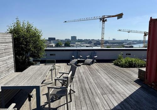 Gemeinschafts Dachterrasse