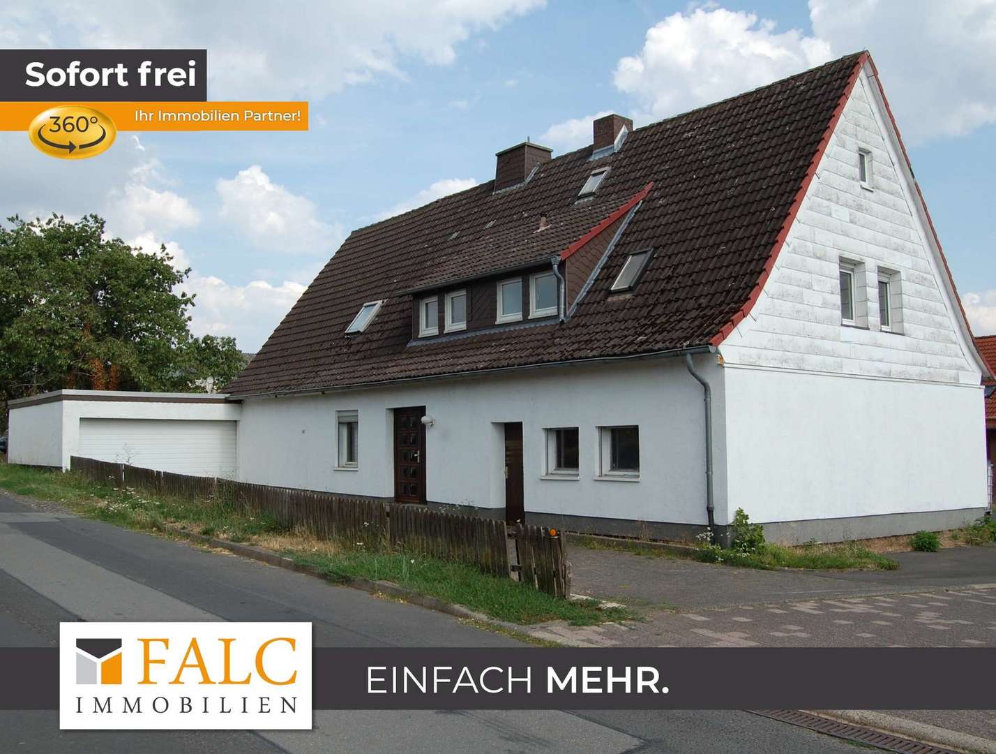 Haus seitlich vorne
