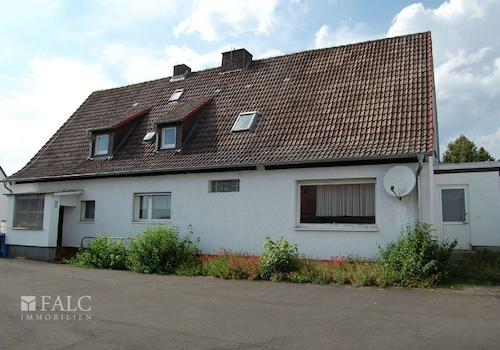 Haus von hinten