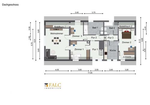 Grundriss Dachgeschoss