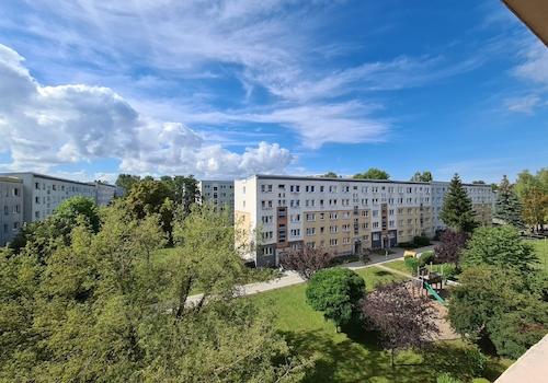 Ausblick vom Balkon