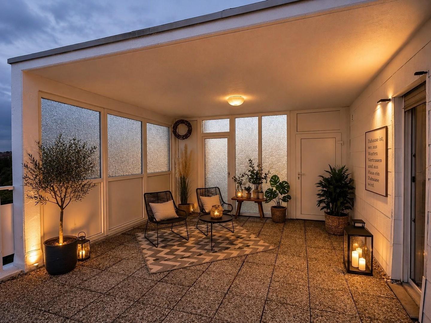 Loggia nach KI