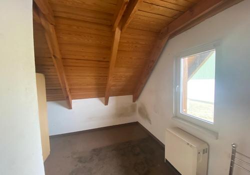 Das erste Schlafzimmer