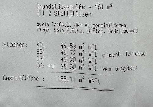 Flächenberechnung