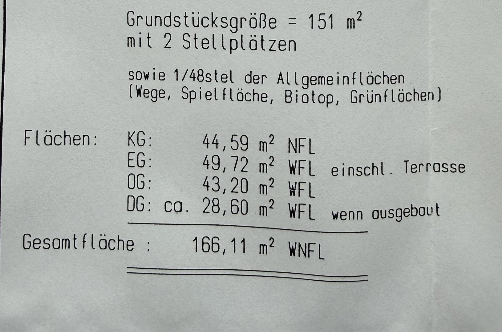 Flächenberechnung