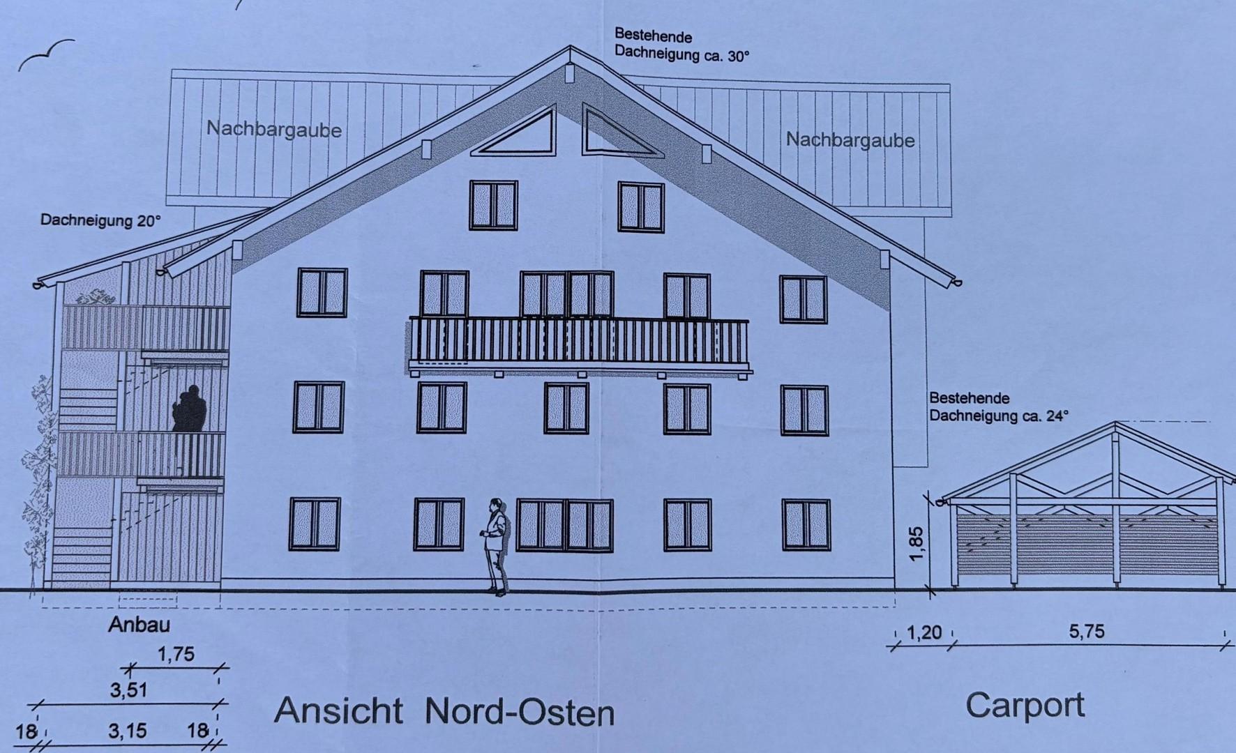 Ansicht Nord-Osten