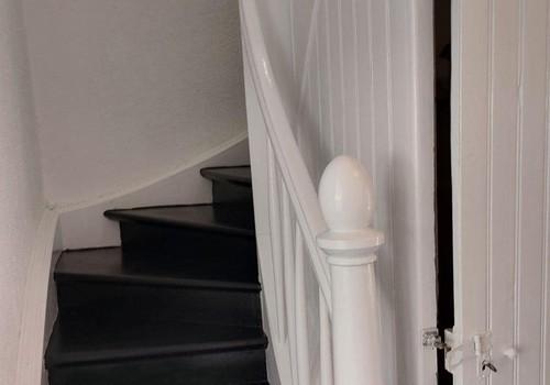 Elegante gewendelte Treppe mit