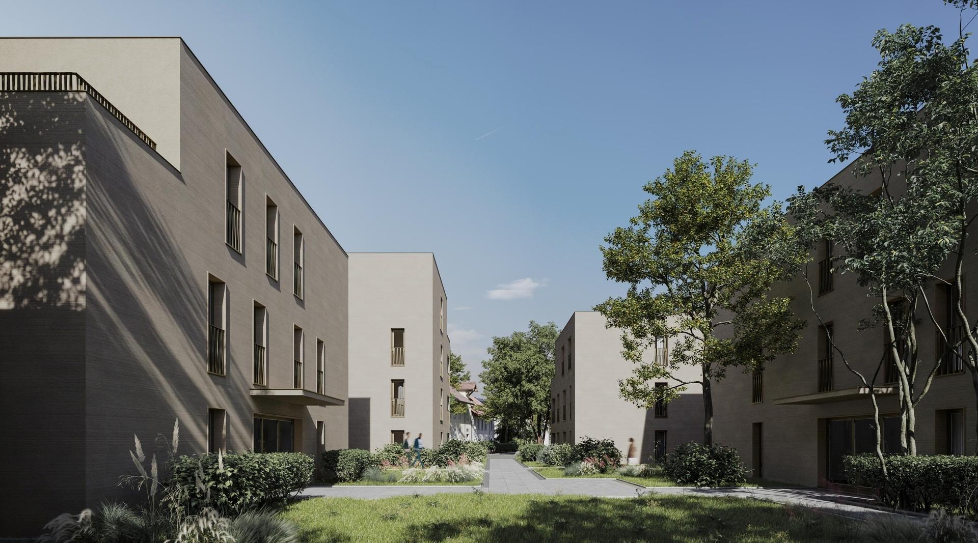 Innenhofvisualisierung