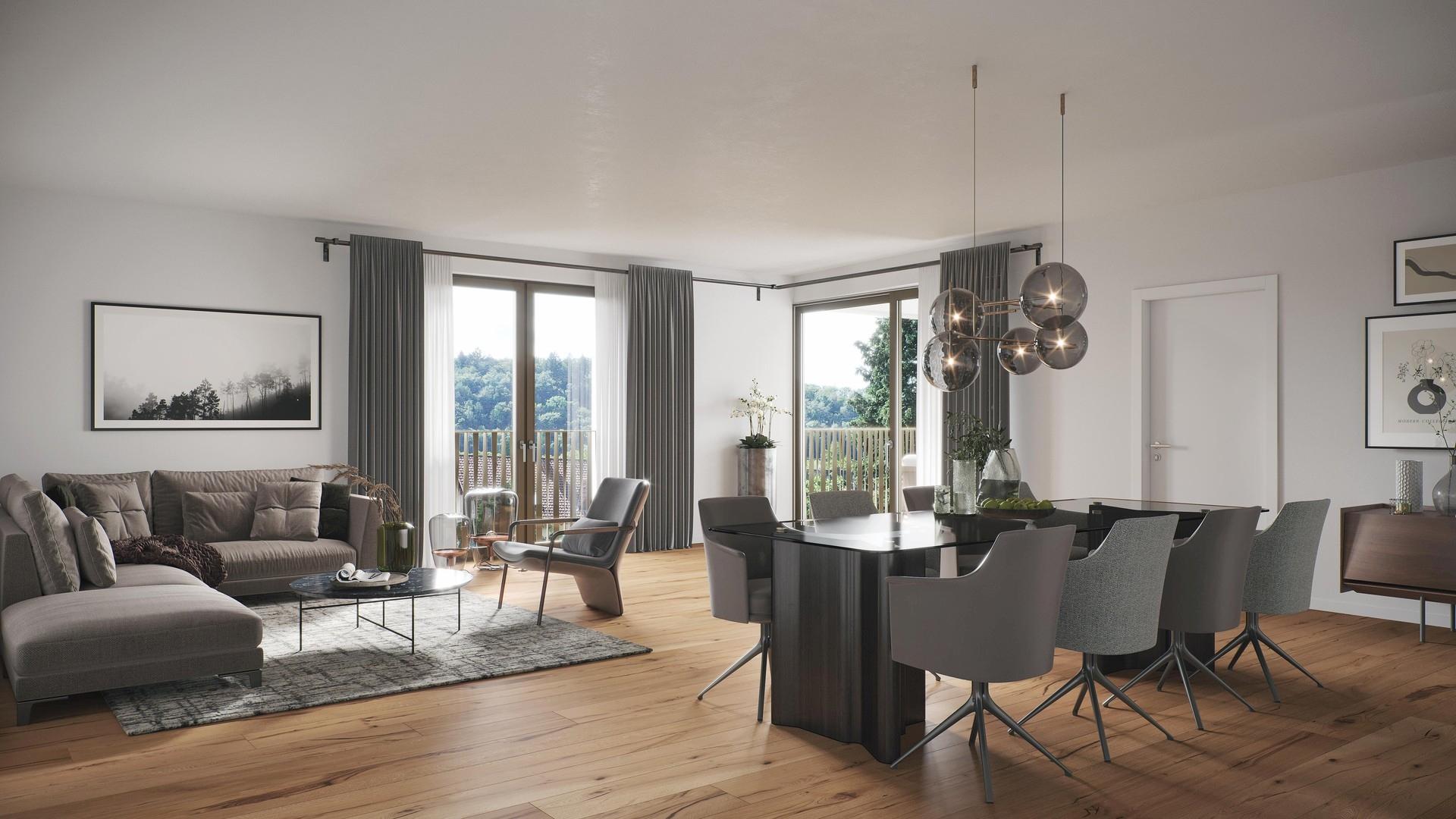 Visualisierung Wohnzimmer