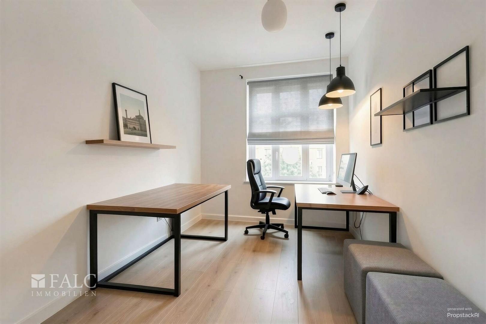 Arbeitszimmer 2. OG - (KI generiert)