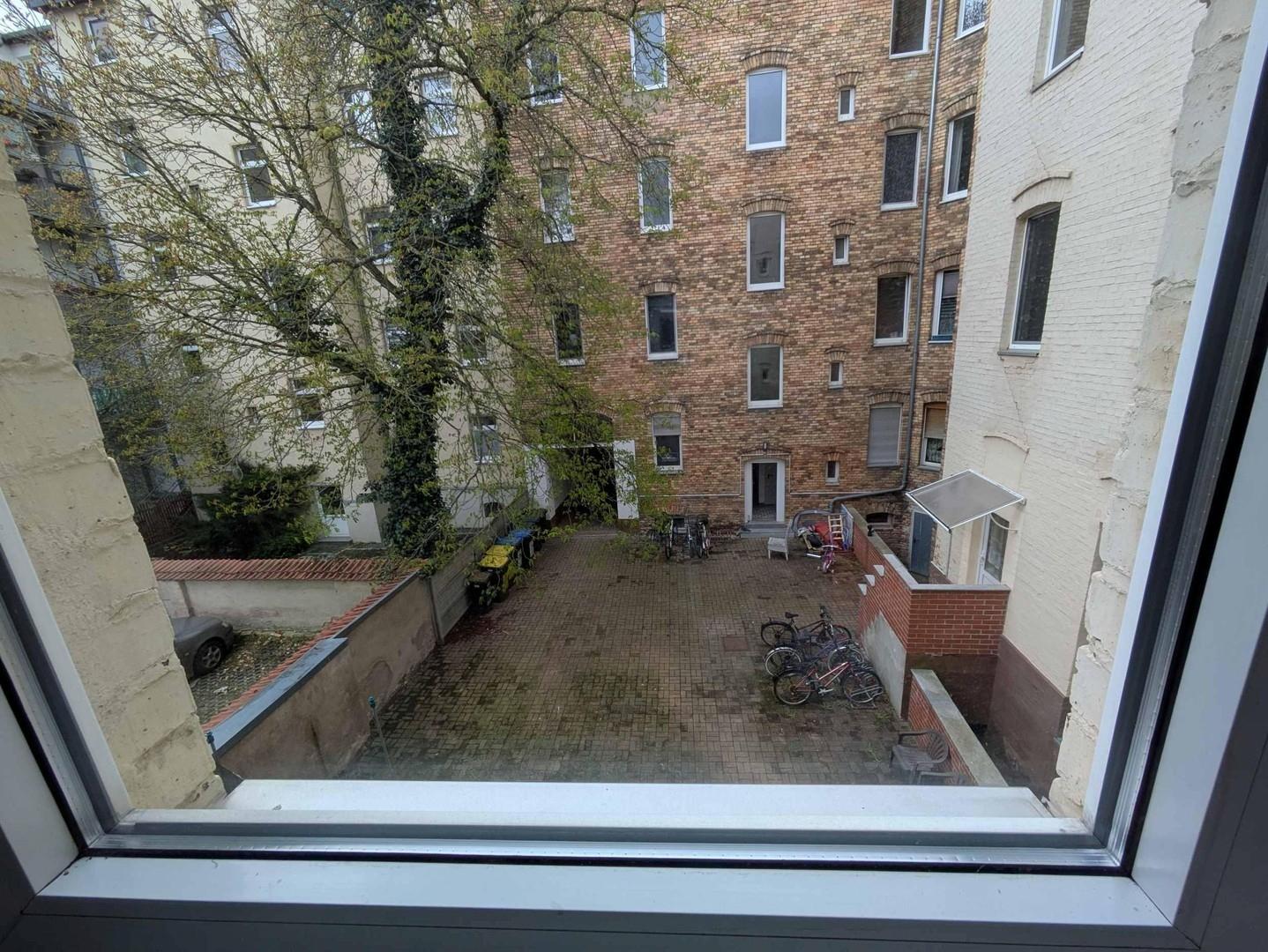Blick in Innenhof