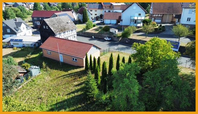 Blick vom Garten