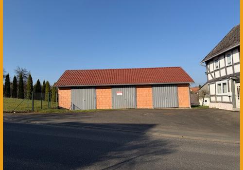 Blick auf den Hof