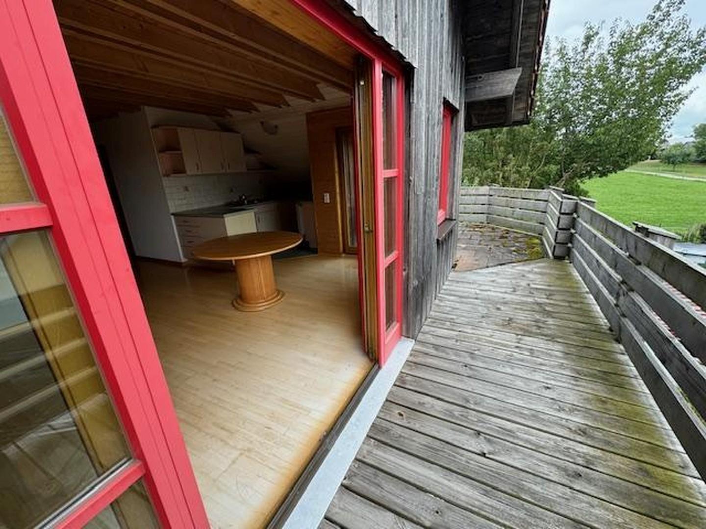 Balkon im DG