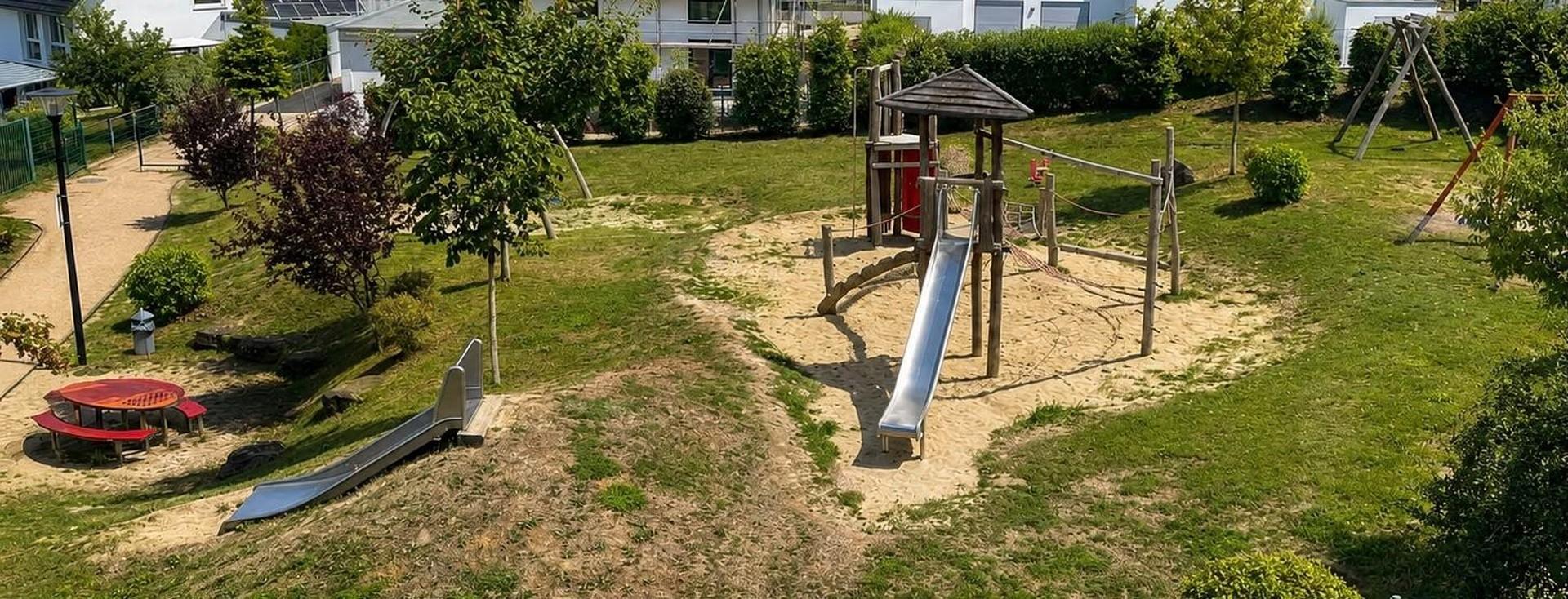 Spielplatz in direkter Nähe 
