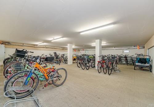 Großer Fahrradraum