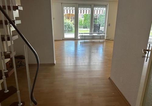 Blick ins Wohnzimmer