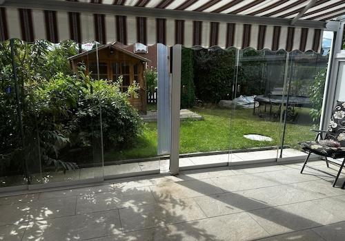 Überdachte Terrasse