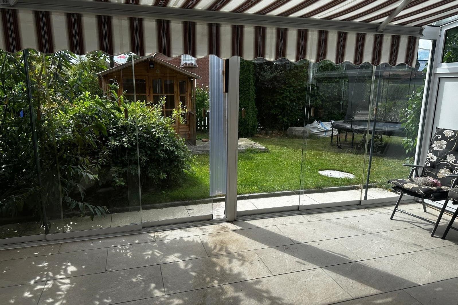 Überdachte Terrasse