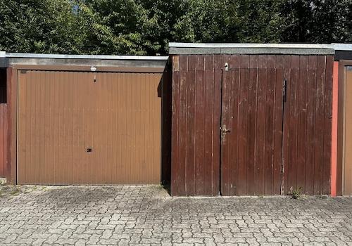 Garage mit Werkraum