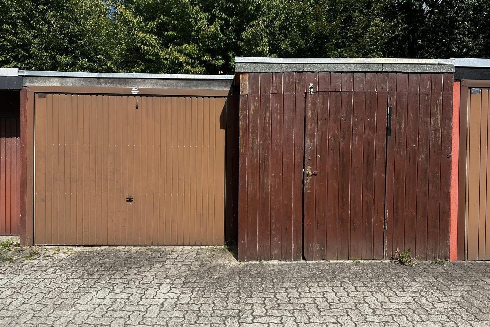 Garage mit Werkraum