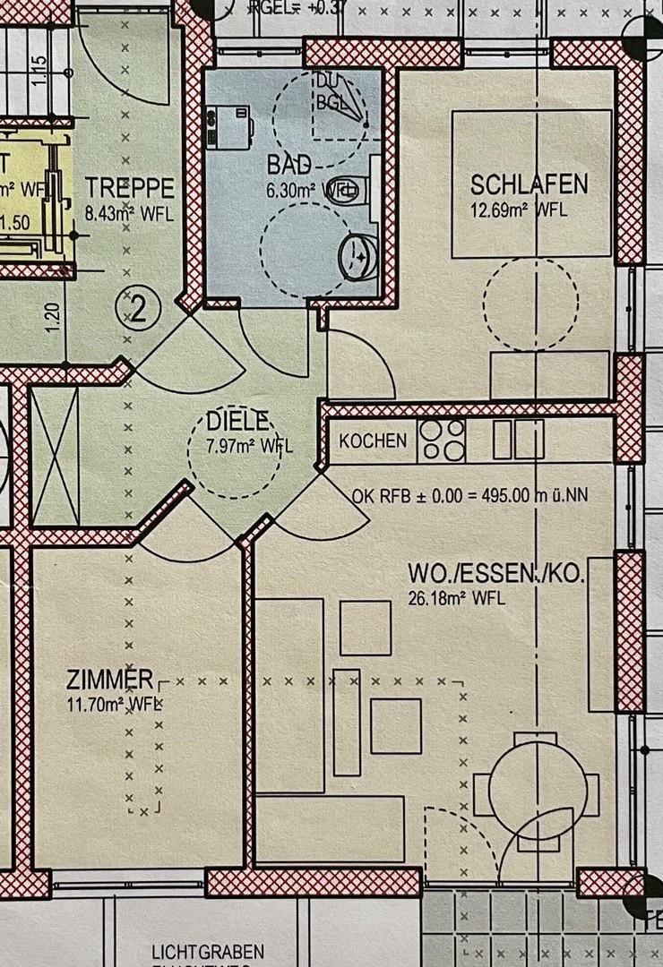 Grundriss Wohnung