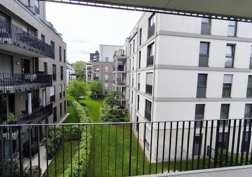 Blick aus dem Balkon