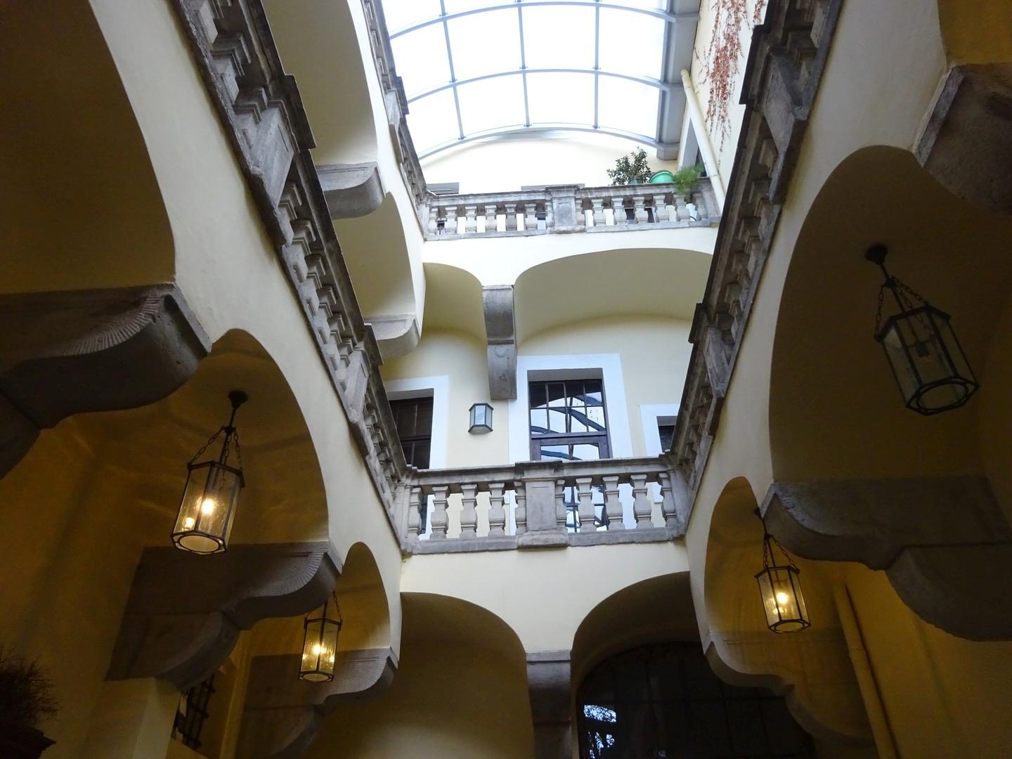 historischer Innenhof