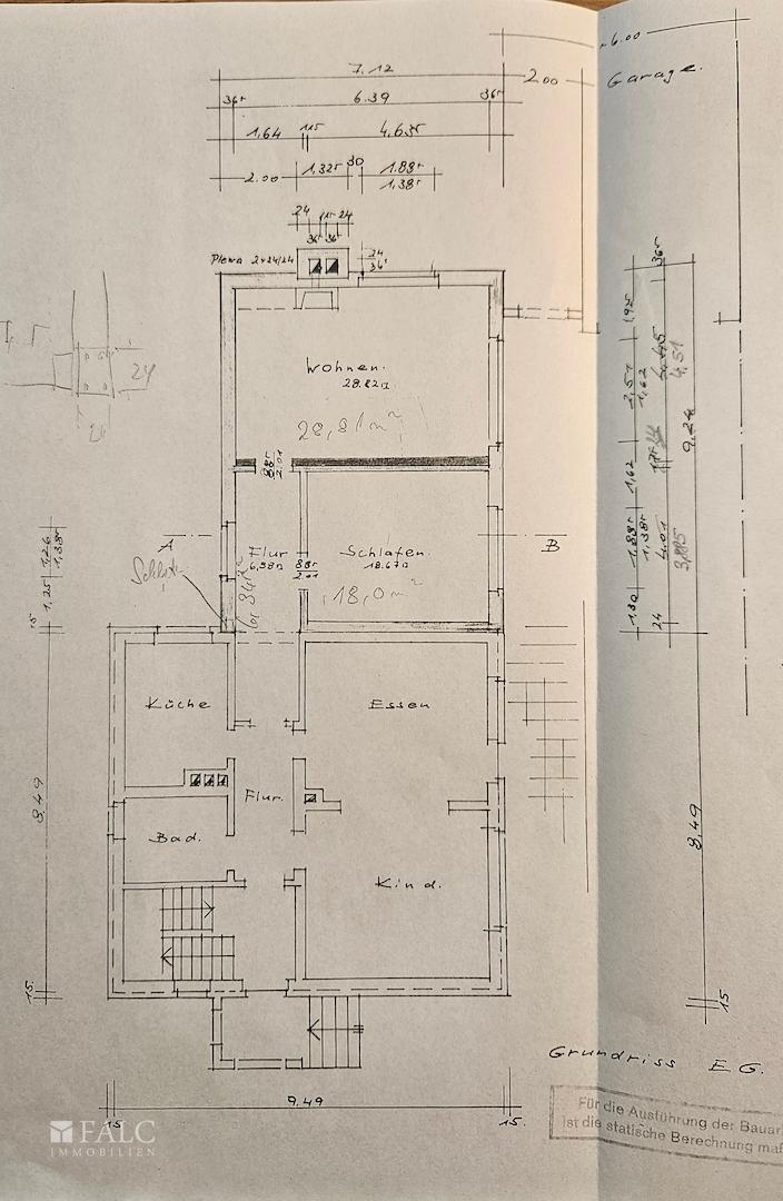 Grundriss Erdgeschoss