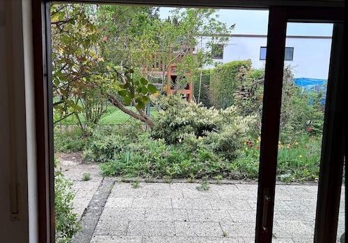 Blick auf die Terrasse