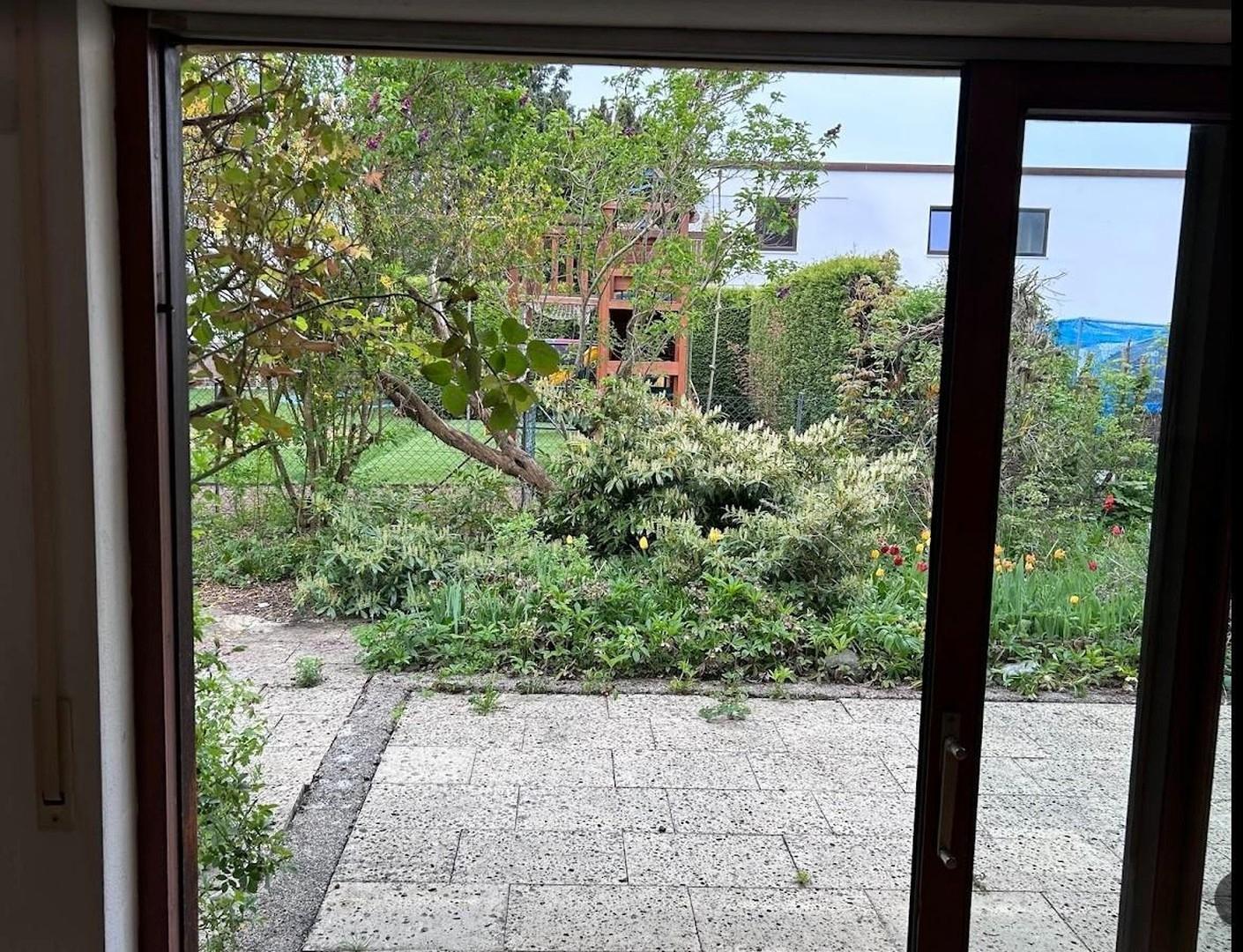 Blick auf die Terrasse