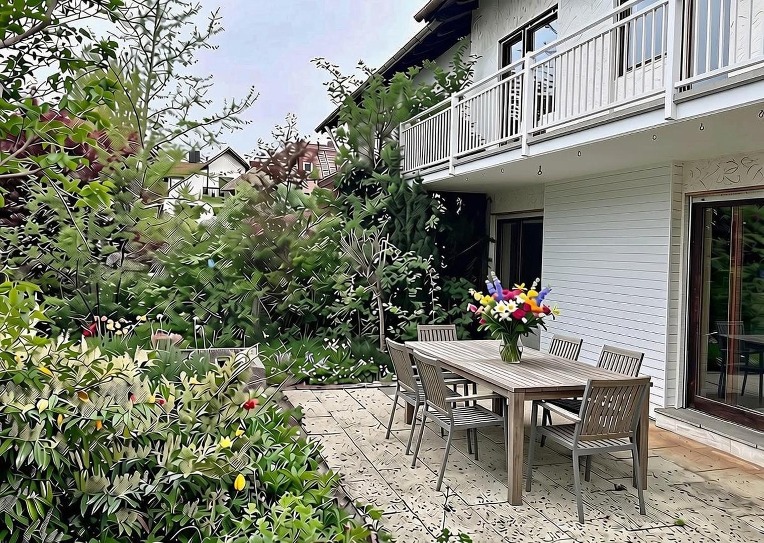 Terrasse (KI Beispiel)