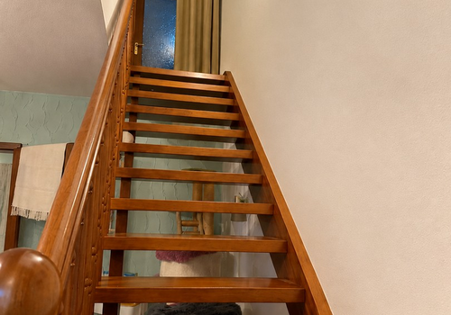 Treppe zur Maisonette