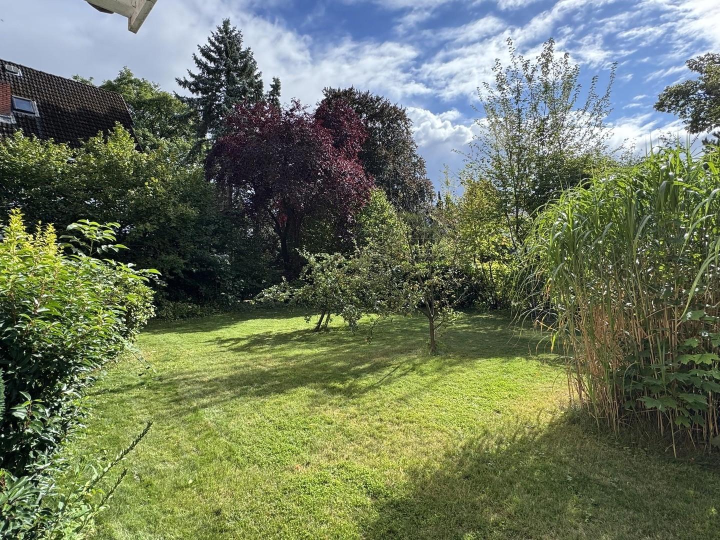 Großzügige Gartenfläche