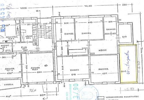 Grundriss Obergeschoss