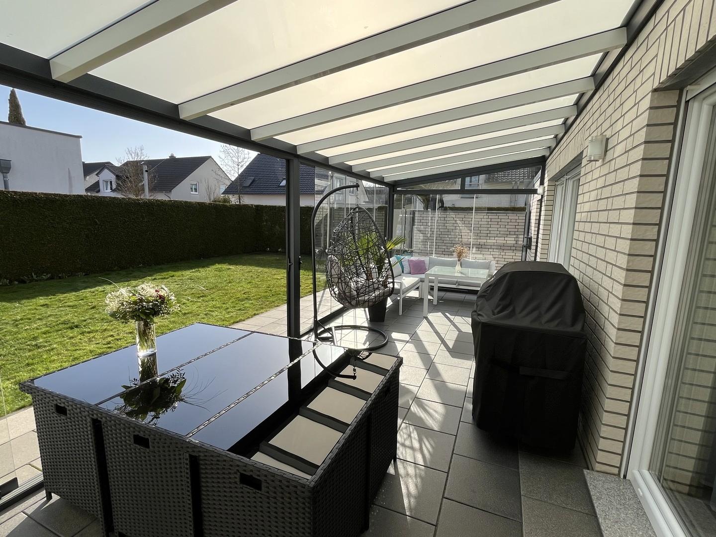 Wintergarten, Terrasse