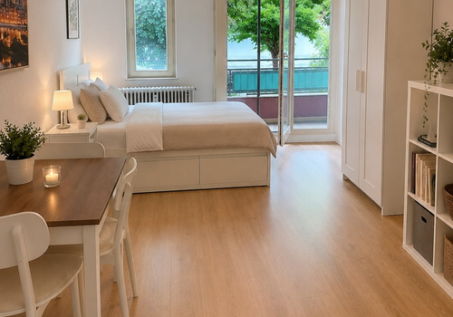 Zimmer 2. AI-gestaged.