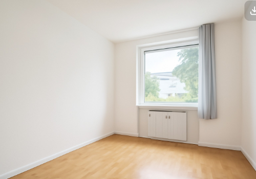 Zimmer 4 mit KI Möbel entfernt