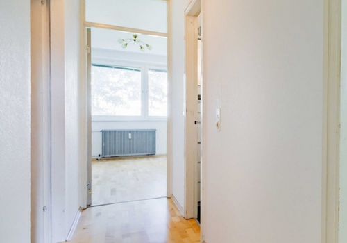 Blick in Zimmer 3 von Flur