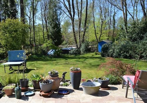 Gartenblick von der Terrasse 1