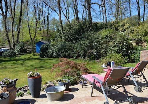 Gartenblick von der Terrasse 2