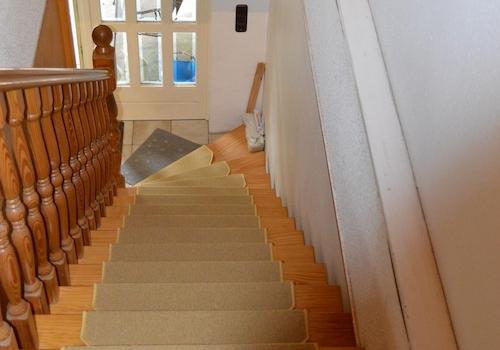 Treppe vom OG zum EG