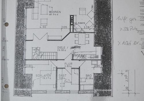 Grundriss OG/ Obergeschoß