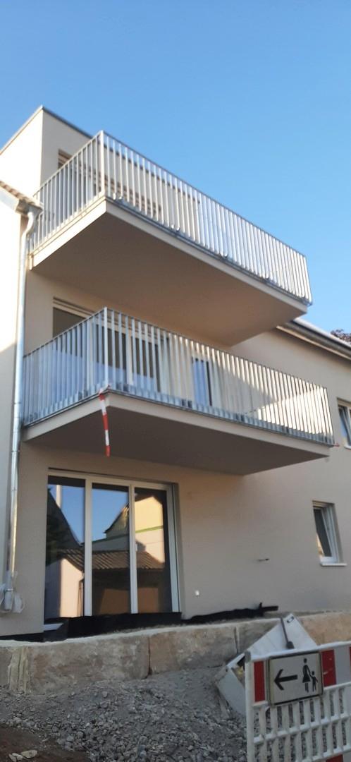 Balkon von aussen