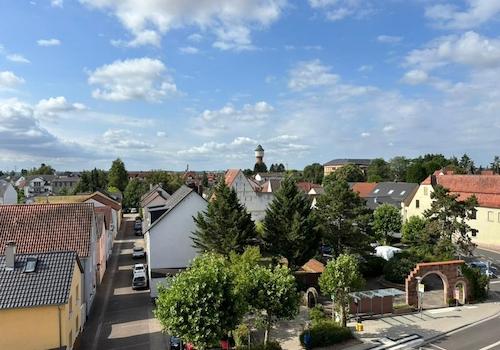 Blick vom Balkon 