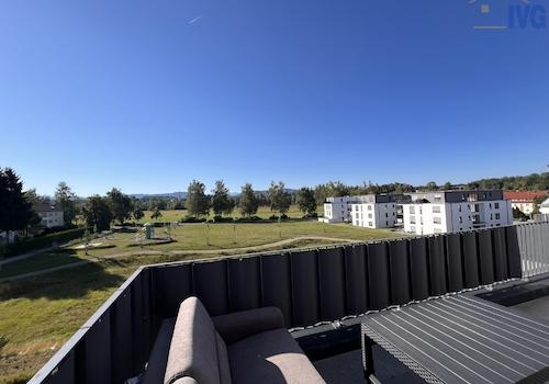 Ausblick Balkon
